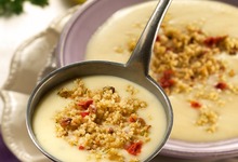 VELOUTE DE CHOU-FLEUR  AUX CEREALES MEDITERRANENNES